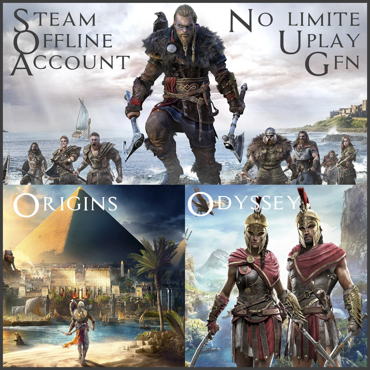 Assassin's Creed Valhalla Steam Account