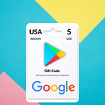 💎 Google Play Gift Card США (5$) 💎