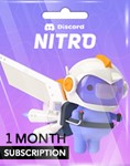 🟪 DISCORD NITRO 1 МЕСЯЦ / БЕЙСИК /ПО ВСЕМУ МИРУ 🚀🔮