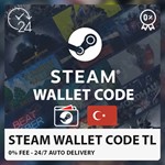 *** STEAM ВАЛЛЕТ *USD Турция (%0 Сборы) 5-100 USD *