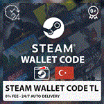 *** STEAM ВАЛЛЕТ *USD Турция (%0 Сборы) 5-100 USD *