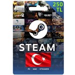 💗Steam Wallet Gift Card 250TL - Turkey Account💗