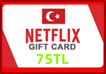 Netflix Gift Card 75TL - Turkey