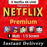🟢 NETFLIX Premium 1 МЕСЯЦ ULTRA HD ✅ Мультиэкраны