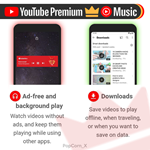 * YouTube PREMIUM + MUSIC * НА ВАШ АККАУНТ *