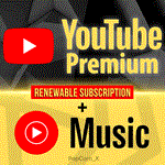 * YouTube PREMIUM + MUSIC * НА ВАШ АККАУНТ *
