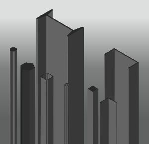 Библеотека AutoCad 3d элементов (Металопрокат).