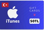 Купить карта оплаты 🪙КАРТА iTunes 50 TL TURKEY