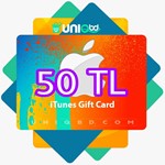 ✅ iTunes - 50 TL 🔥 Подарочная карта 🎁0% Fee (ТУРЦИЯ)
