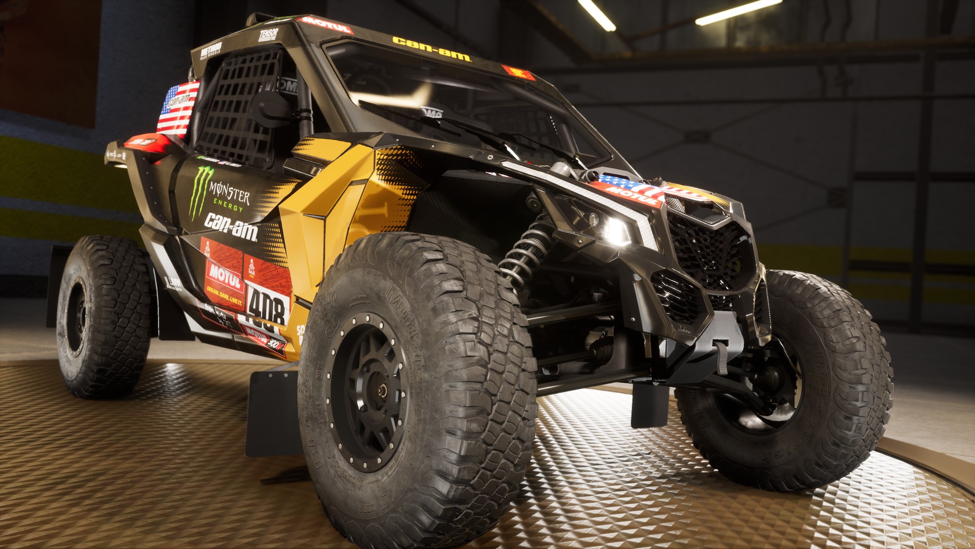 Rally Dakar пустыня