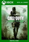 ✅🔑Call of Duty: Modern Warfare Remastered XBOX 🔑ключ
