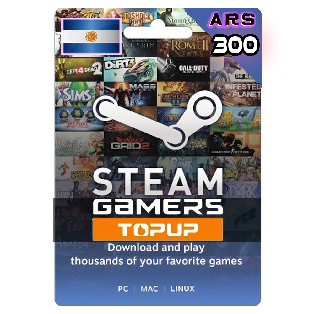 Buy 🔥🔥🔥STEAM WALLET GIFT CARD 300 ARS ARG (ARGENTINA) cheap, choose from different sellers with