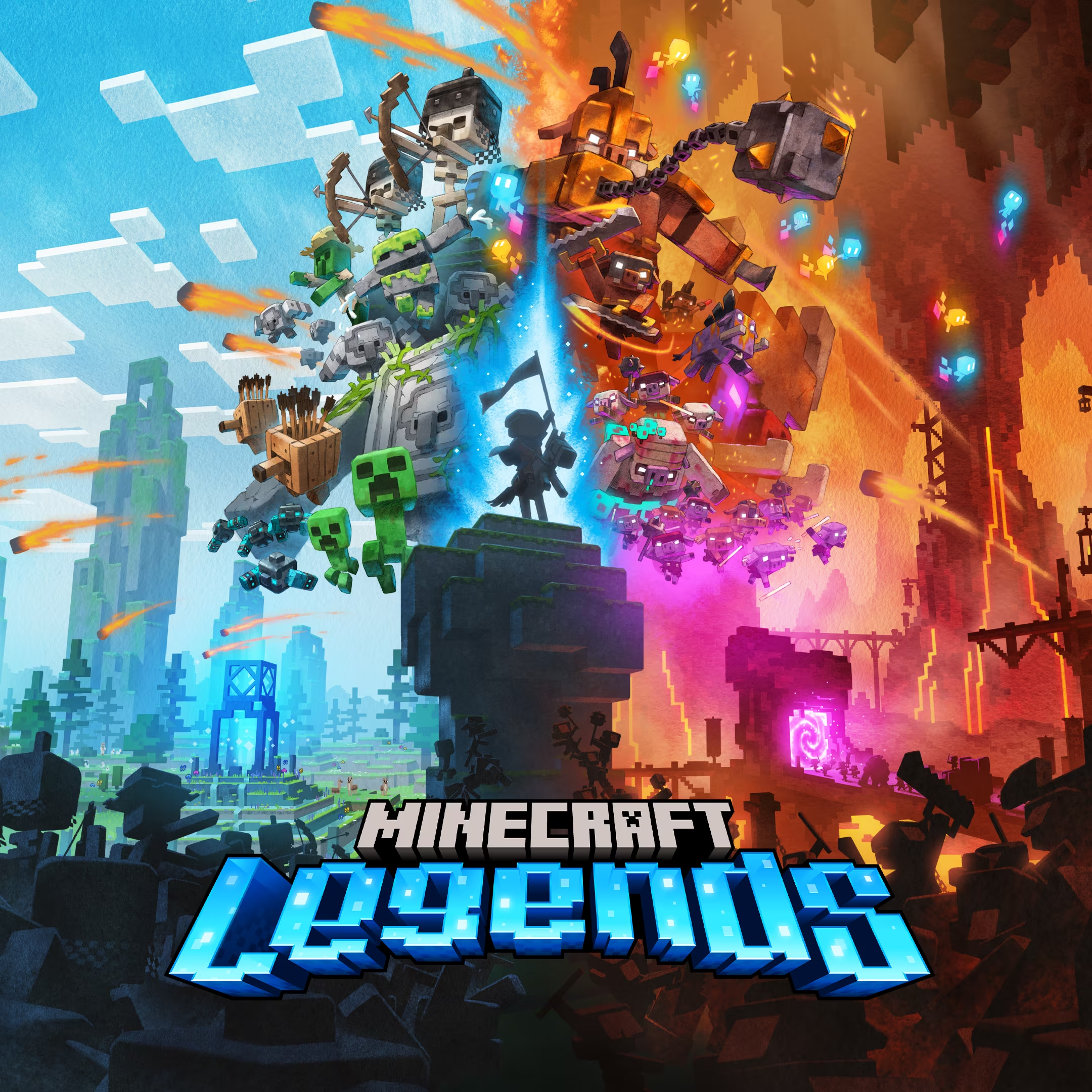 Minecraft игра ps. Minecraft легенды. Картинки майнкрафт. Minecraft Legends Deluxe Edition. Мифы МАЙНКРАФТА.