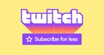 🎮 GIFT SUBSCRIPTION TWITCH SUB ✅ | 1-3-6 MONTHS