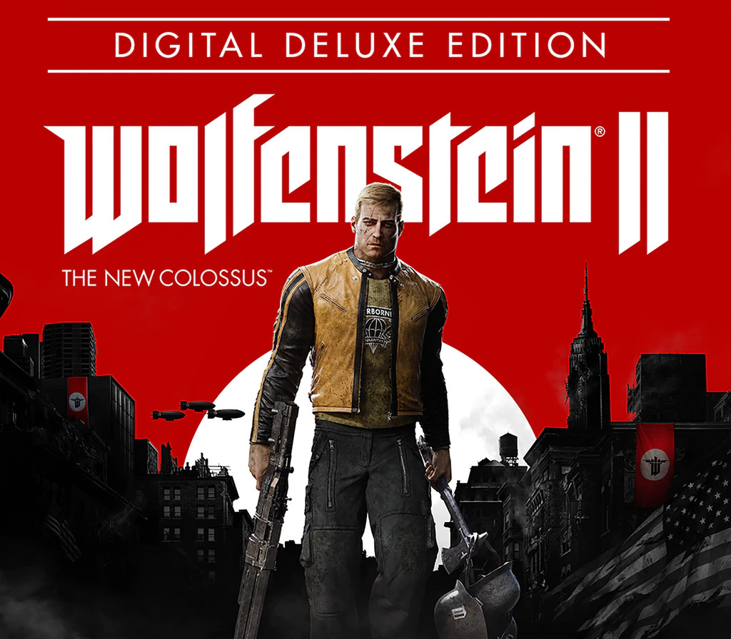 Wolfenstein II: The New Colossus Digital Deluxe Edition PC Windows CD Key фото 1