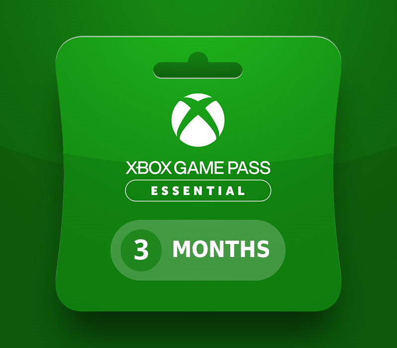 XBOX Game Pass Essential - 3 Month Subscription Card US photo 1