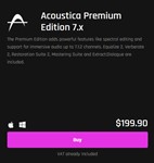 Ключ активации Acoustica Premium Edition 7.x