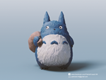 MEDIUM TOTORO: ПРОВЕРЕН И ГОТОВ К 3D ПЕЧАТИ