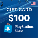 💥Пополнение PlayStation PSN USA карта 100 USD США🇺🇸 - irongamers.ru