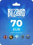 Blizzard Gift Card 70 EUR Battle.net | Diablo IV 🌎 EU