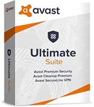 Ключ AVAST Ultimate 2022 (1 год / 2 устройства)