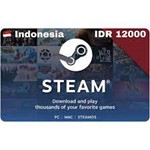 Steam Wallet 12000 IDR - Digital Gift Card - Indonesia