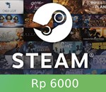 Steam Wallet 6000 IDR - Digital Gift Card - Indonesia