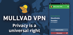 🌐 Mullvad VPN - 6 / 12 Месяцев - Код пополнения - АВТО