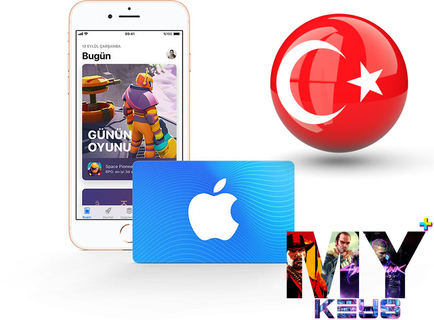 🪙 iTunes GIFT CARD TURKEY FAST ⚡ 25-4000 100 200 300