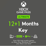 🔑 Ключ Xbox Game Pass Ultimate 12+ 1 месяц🌎Глобальный - irongamers.ru