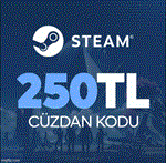 💎 ПОДАРОЧНАЯ КАРТА STEAM WALLET 250 TL💎 🔴 ТУРЦИЯ 🔴