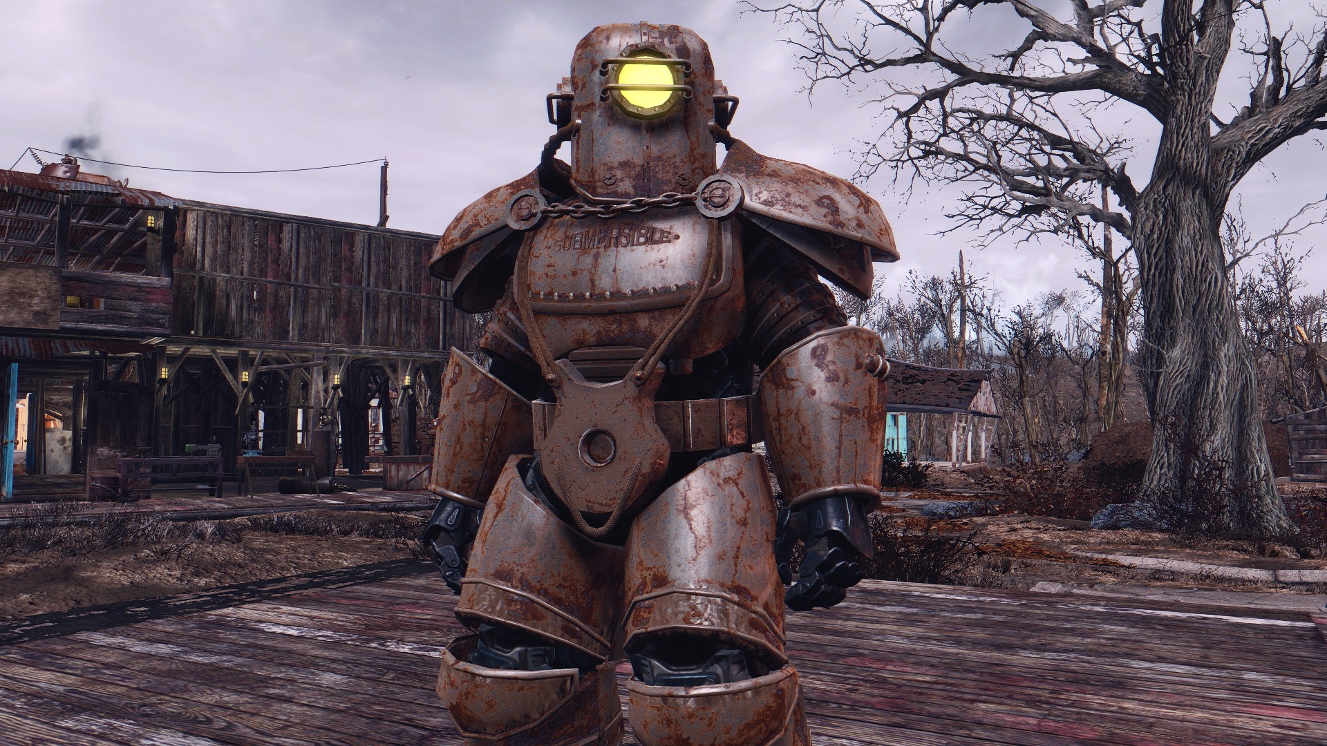Fallout 4 power armor red фото 114