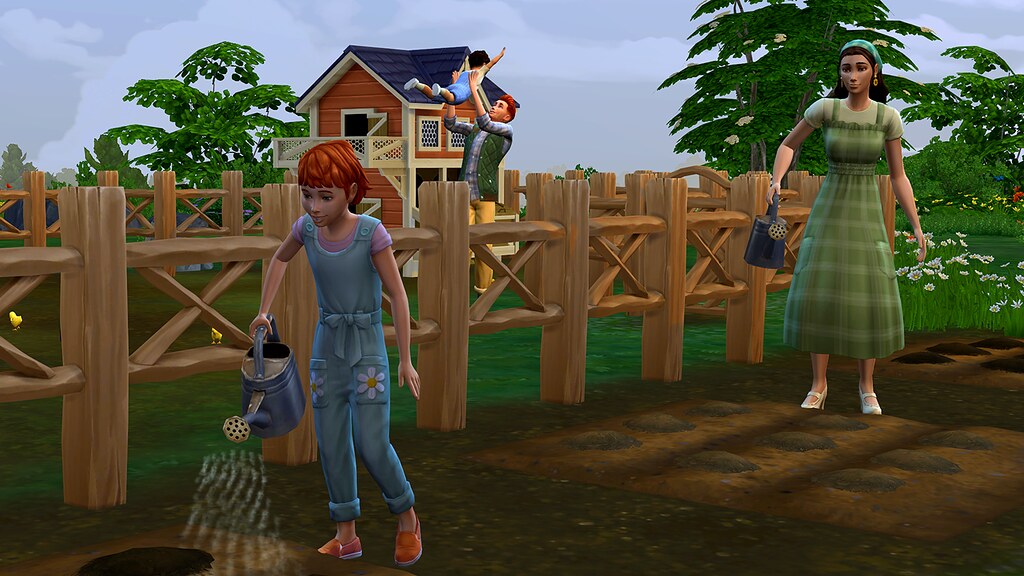 Дополнение симс 4 жизнь. Симс 4 Загородная жизнь. SIMS 4 Сельская жизнь.