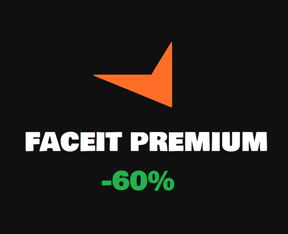 Buy FACEIT Premium Subscription with 60 discount cheap, choose from different sellers with