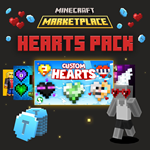 Minecraft Набор «Сердца».✅ПСН✅PS