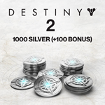 1000 ед. серебра Destiny 2 (+100 ед. в подарок)✅ПСН - irongamers.ru