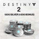 1500 ед. серебра Destiny 2 (+200 ед. в подарок)✅ПСН - irongamers.ru
