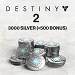 3 000 ед. серебра Destiny 2 (+500 ед. в подарок)✅ПСН - irongamers.ru