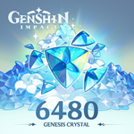 *Genshin Impact: Кристаллы Сотворения *6480*ПСН