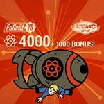 Fallout 76: 4000 атомов (+1000 бесплатно)✅ПСН✅PS4&PS5