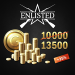 *Enlisted -  10000 Золота + 3500 Бонус*ПСН*PLAYSTATION