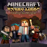 *Набор скинов Minecraft Story Mode*PS4*ПСН*PLAYSTATION