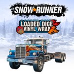 *SnowRunner - Loaded Dice Vinyl Wrap*PS4*PS5*ПСН