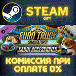 *Euro Truck Simulator 2 - Cabin Accessories*СТИМ*ПК*ГИФ