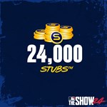 **24 000 игровых монет для MLB* The Show™ 24*ПСН