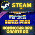 WWE 2K24 40 years of WrestleMania Pack СТИМ ПК ГИФТ