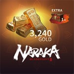 *NARAKA: BLADEPOINT - 3 240 ЗОЛОТА*ПСН*PLAYSTATION