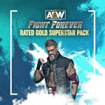 *AEW: Fight Forever - Rated Gold Superstar Pack*PS4*PS5