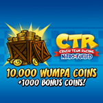 *Crash Team Racing NitroFueled 10000 1000 Mонет Wumpa