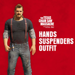 *The Texas Chain Saw Massacre Hands Outfit 1 Suspenders